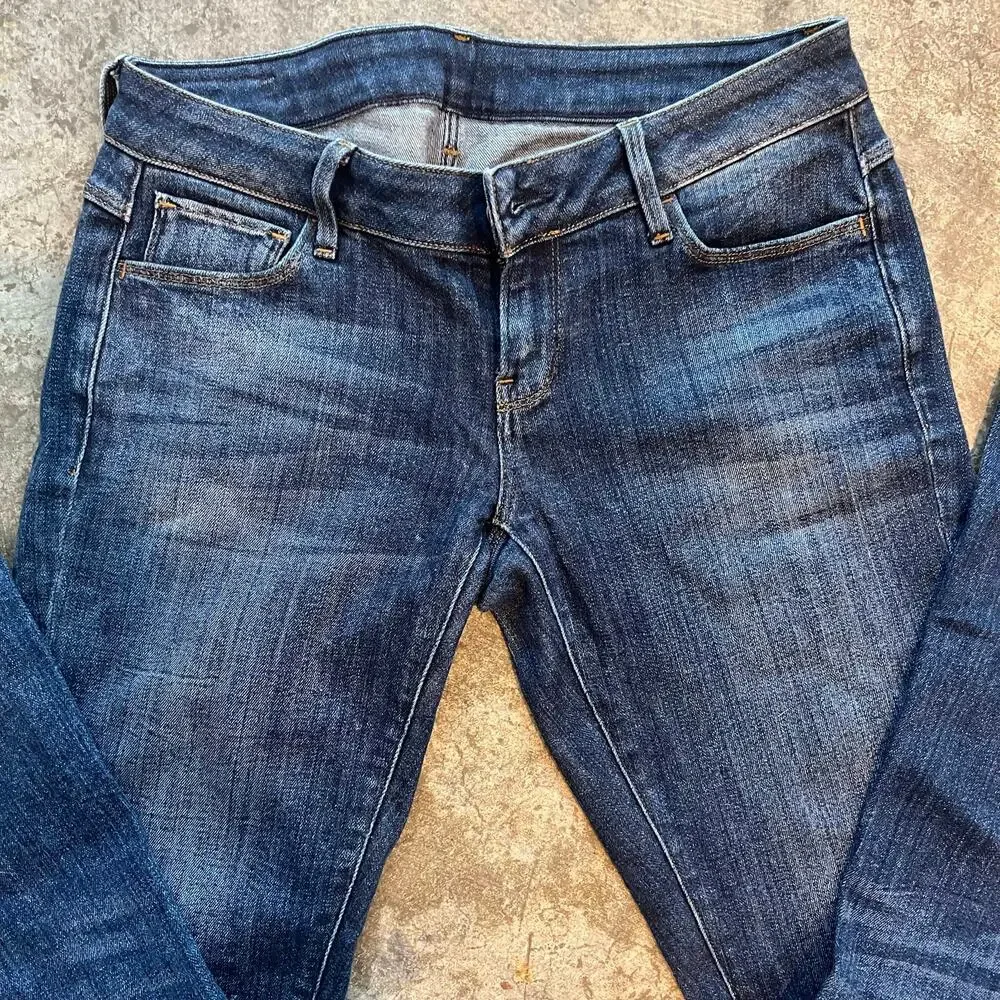 G-Star Raw 3301 Deconst Low Skinny Jeans Dark Wash Indigo 29